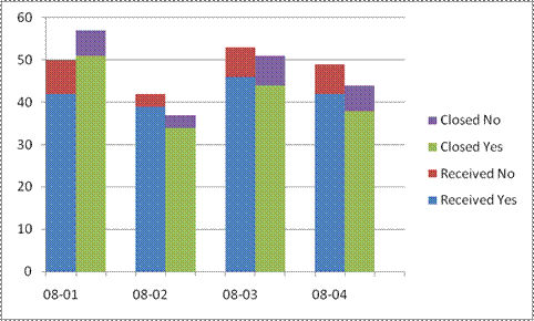 Double Stacked Column Chart