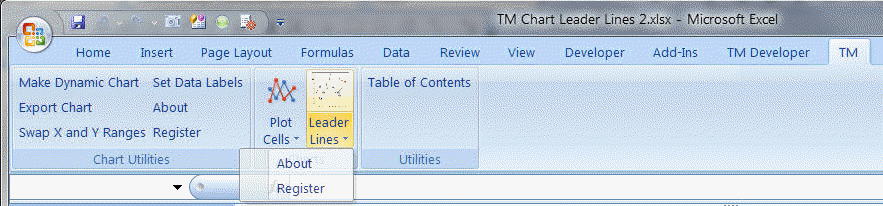 Excel Chart Leader Lines